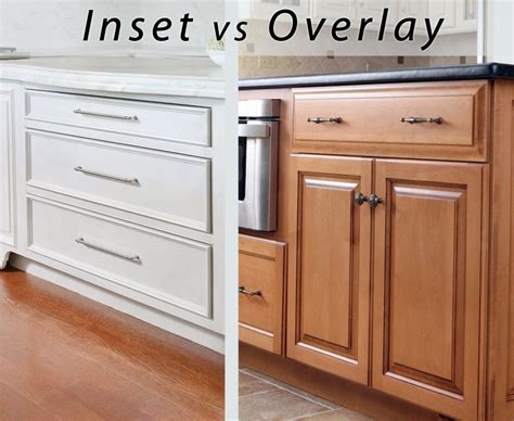 Full Overlay Vs Inset Kitchen Cabinets Angelperl