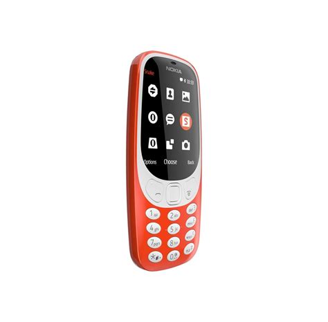 Nokia 3310 2017 Warm Red Dual Sim Eu På Lager Billig