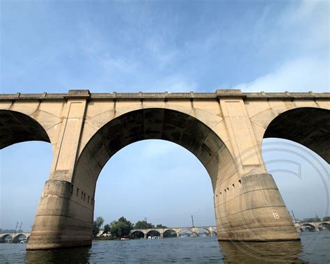 Philadelphia And Reading Railroad Bridge Over The Susquehanna River