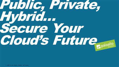 Public Private Hybridsecure Your Clouds Future