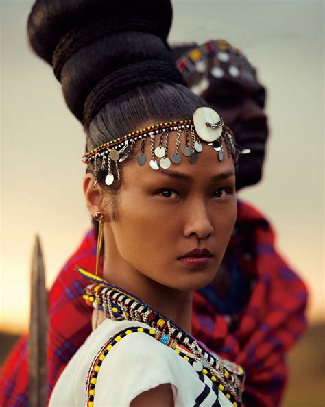 Tribal Lady Fashion By Yin Chaoharpers Bazaar Chinaoctober 2013 Chinesefashionstyle