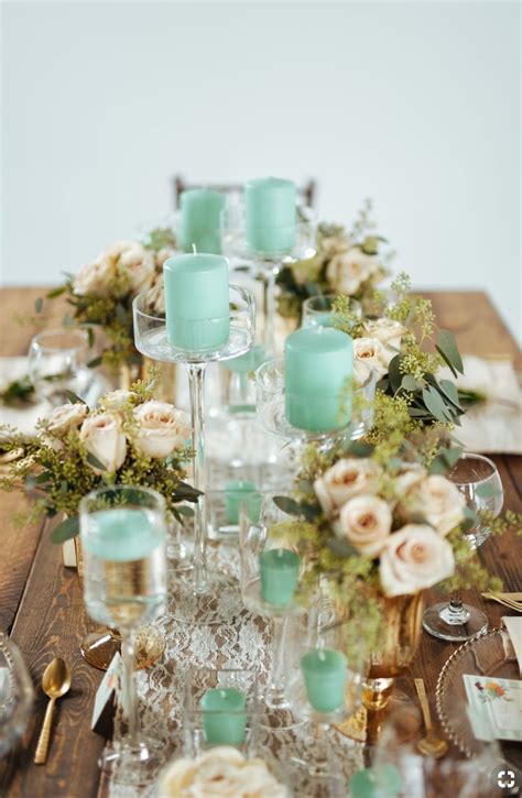 Pin By Gail Steven On Colorful Weddings Wedding Mint Green Mint Gold