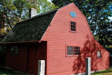 Historic Salt Box Of Nathaniel Foote Oldest House In Colchester