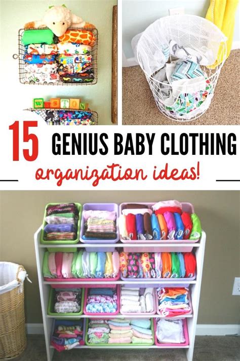 10 Baby Clothes Storage Ideas Decoomo