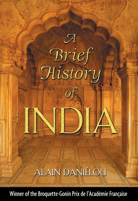 A Brief History of India Book by Alain Daniélou Kenneth F Hurry Official Publisher Page