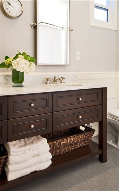 A nice sunday project for the young and the old alike! 26 Bathroom Vanity Ideas - Decoholic
