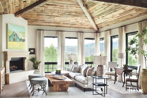 Natural And Neutral Defines This Colorado Mountain Home Luxe