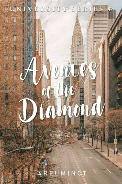 ☁ Avenues Of The Diamond By 4reuminct On Wattpad Book Cover Ver 3