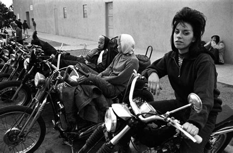Hells Angels Old Ladies California 1965 Life Rides With The