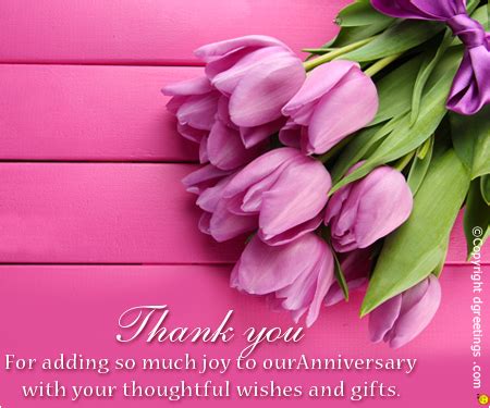 Another year, another cause for wild celebration! Anniversary Thank You Card