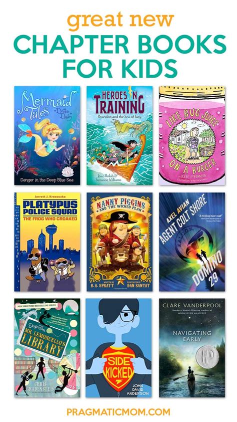 New Great Chapter Books For Kids And Summer Reading