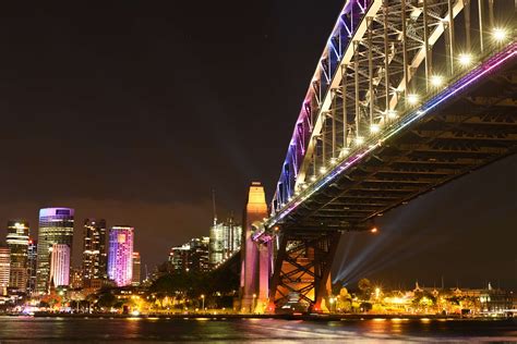 3840x2560 Architecture Asia Attraction Bay Bridge Buildings