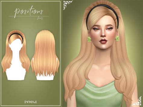 Enriques4 Positions Set Enriques4 On Patreon In 2021 Sims Hair