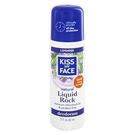 Kiss My Face Deodorant Pf Liquid Rock Roll On Lavender 3 Ounce Pack Of 2