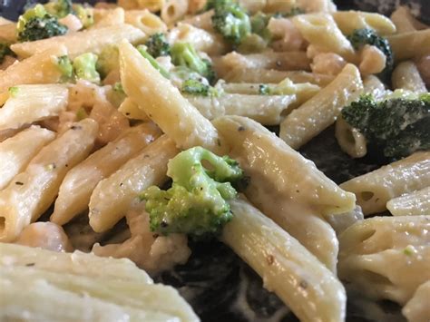 Add parmesan cheese, remove from burner, and stir until smooth. Broccoli shrimp Alfredo: Directions, calories, nutrition & more | Fooducate