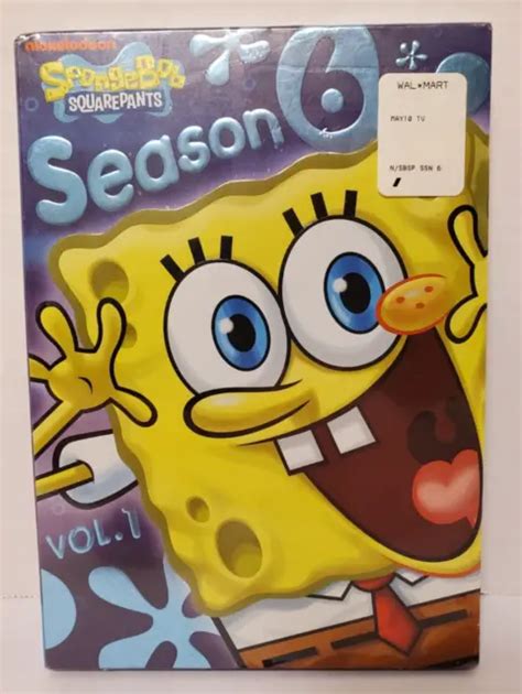 Spongebob Squarepants Season 6 Volume 1 Dvd For Sale Picclick