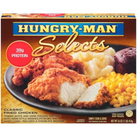 Hungry Man Selects Classic Fried Chicken 16 Oz Fred Meyer
