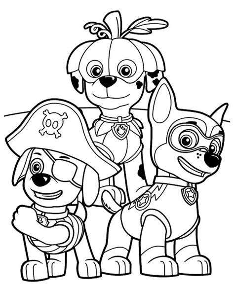 Paw Patrol Kolorowanki