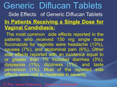 Generic Diflucan Tablets For Treatment Of Fungal And Yeast Infections