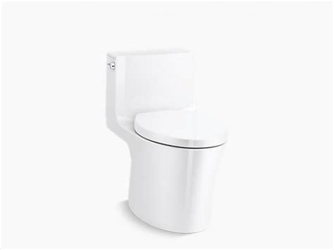 Kohler K 1381 0 Veil One Piece Elongated Dual Flush Toilet With Skirted