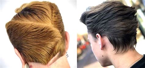 Ducktail pompadour having a large amount of long hair on top became even more common in the late 1940s, but the trend started in the first few years. Ducktail Haircut For Ladies - bpatello