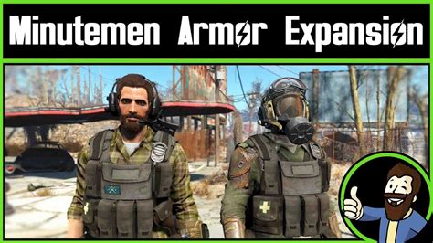 Fallout 4 Mod Throwback Militarized Minutemen Uniforms Patches And