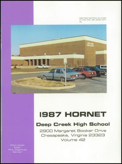 Explore 1987 Deep Creek High School Yearbook Chesapeake Va Classmates