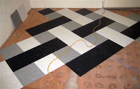 Also, remember that even as you space out your planks for proper staggering, you still have. paint it yellow: VCT IN THE KITCHEN? WORKS FOR ME!