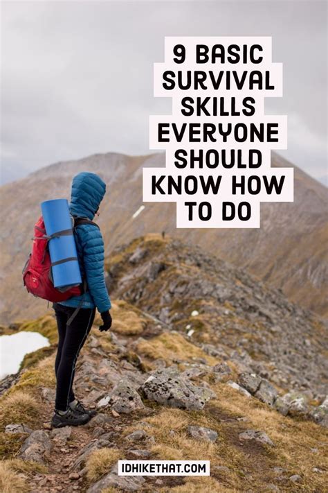 9 Basic Survival Skills Everyone Should Know How To Do Survival