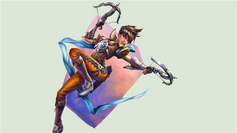 4k Tracer Overwatch Wallpapers Hd Wallpapers Id 18085