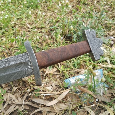 38custom Made Damascus Steel Viking Sword Billi Sword Sh Sw 72 Sh
