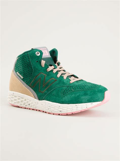 New Balance 988 Hi Top Sneakers In Green For Men Lyst