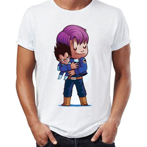 Buy Men S T Shirt Trunks And Vegeta Dragon Ball Vegeta Needs Love Too Awesome Artwork Printed At
