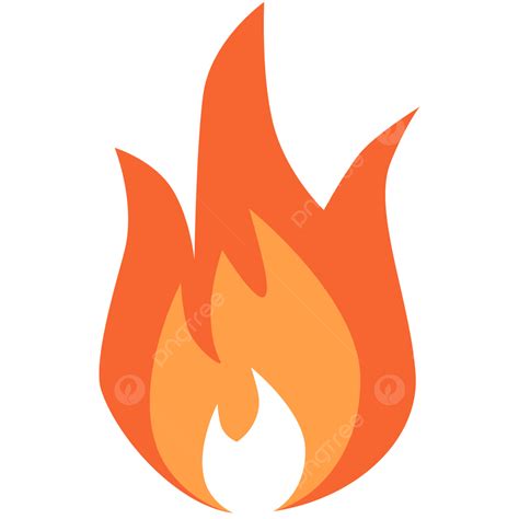 Icon Fire Clipart Transparent Background Fire Icon Vector Fire Icon