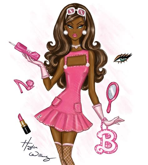 Black Barbie Svg Bundle Trending Svg Barbie Svg Black Bar Clip Art