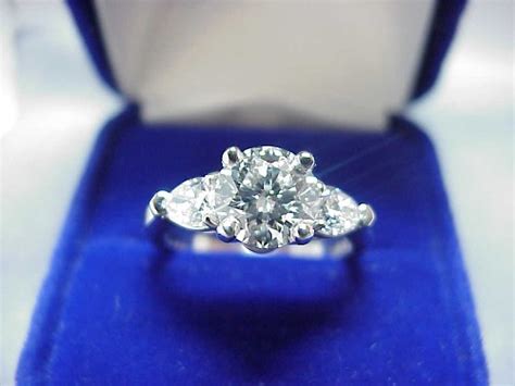 If the diamond table is too large, the upper facets on the crown will lack the room to disperse light. Round Diamond Rings: Round Brilliant Cut Diamond Ring: 1 ...