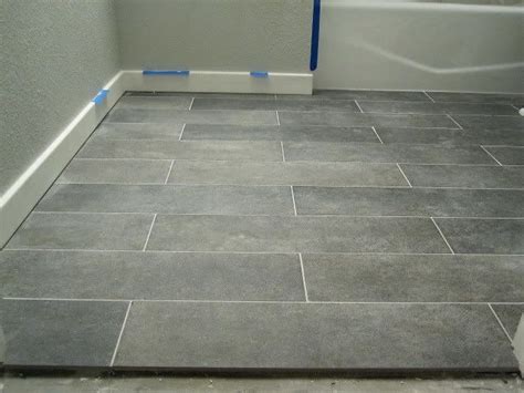 Gray Floor Tile Featuring A Freckled Charcoal Gray Matte Finish This