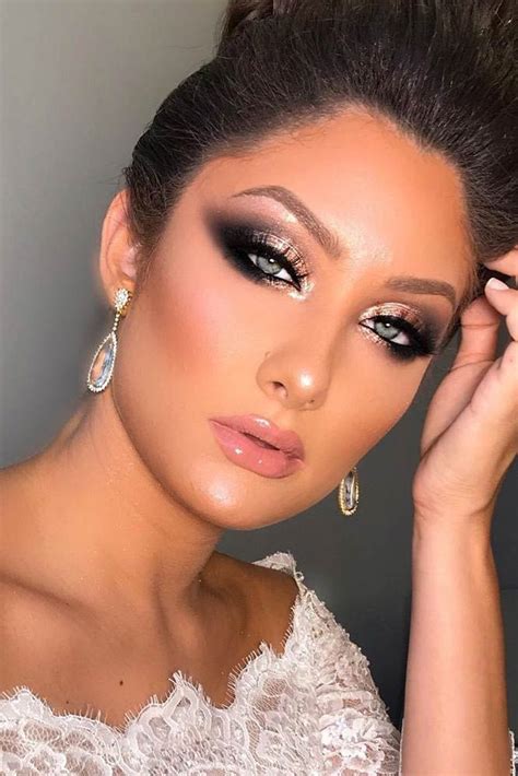45 Magnificent Wedding Makeup Looks For Your Big Day Natural Eye