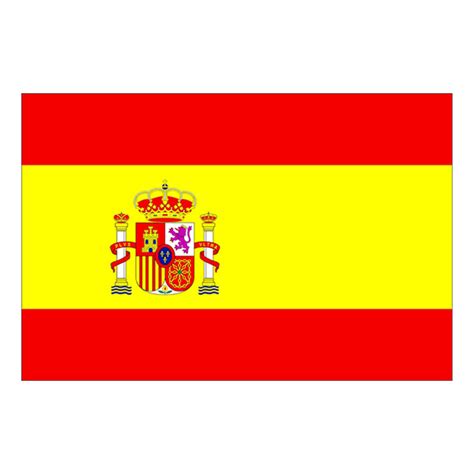 Spanien flagga gjord av vävd polyester. Flagga Spanien - Partykungen.se