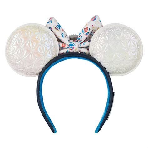 ShopDisney Adds EPCOT Re Imagined Loungefly Ear Headband For Adults