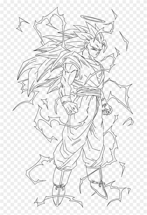 Goku Super Saiyan 4 Coloring Pages Coloring Pages