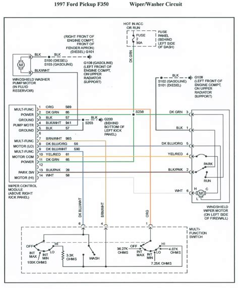 1997 Taurus Radio Wiring Diagram