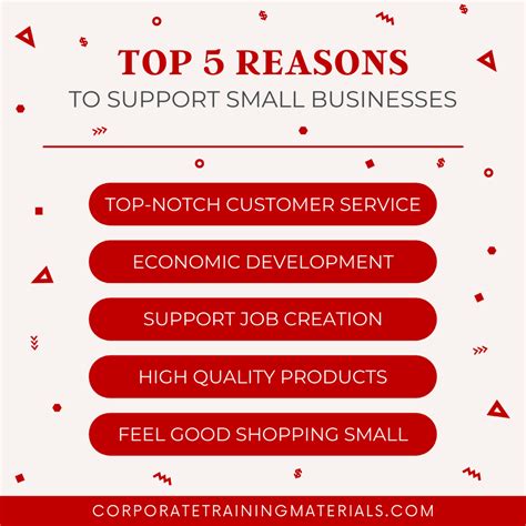 Top 5 Reasons To Support Small Businesses