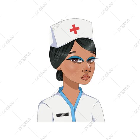 Gambar Clipart Kartun Perawat Kartun Clipart Ilustrasi Png