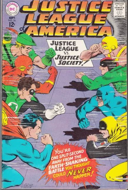 Justice League Of America 56 1967 Dc Jla Vs Jsa Foxsekowskyvf