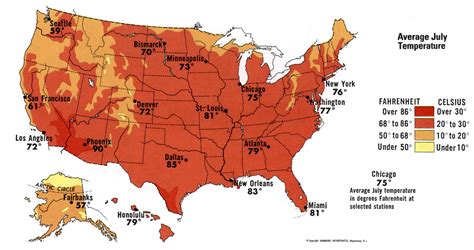 Temperature Map Of Usa Today Map