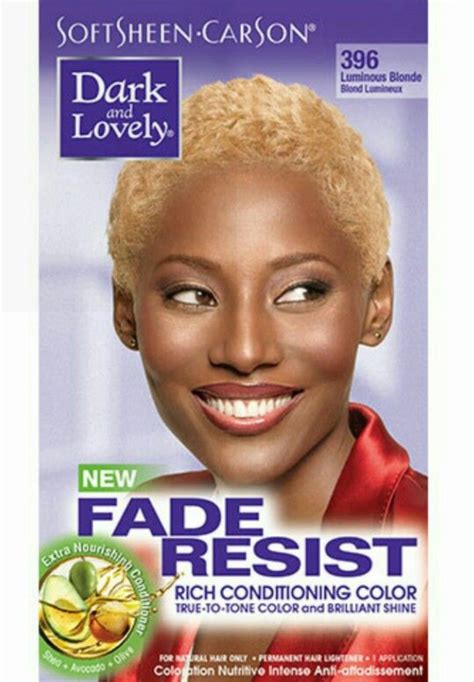 Lene Hall Softsheen Carson Dark And Lovely Fade Resist Hair Color