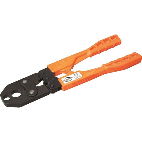 Sharkbite's pex pipe crimper is: Cash Acme 23251 SharkBite PEX Crimp Ring Tool - Family ...
