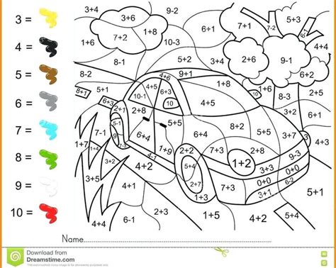 In second grade, they're learning more and there's so much more they can do and know. 2nd Grade Coloring Pages Unique Printable Math Coloring ...
