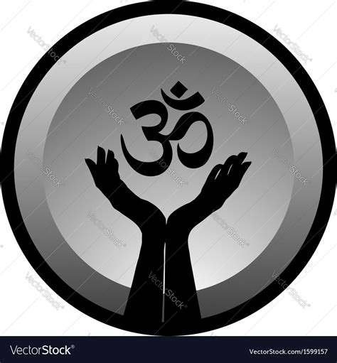 Symbol Of Hinduism Royalty Free Vector Image Vectorstock